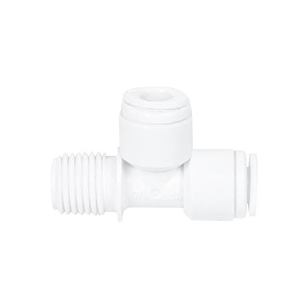 ข้อต่อสามทางเกลียวนอกเครื่องกรองน้ำ DEXZON SPEED FIT 1/4 นิ้ว_1