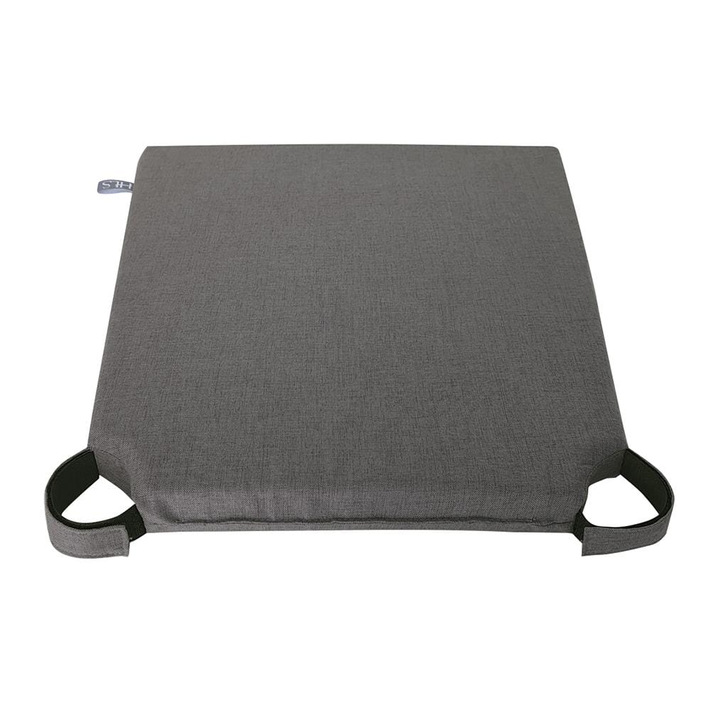 เบาะรองนั่ง HOME LIVING STYLE TRAPEZ 15x15 นิ้ว สีเทา