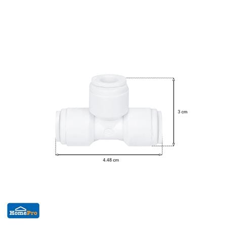 ข้อต่อสามทางเครื่องกรองน้ำ DEXZON SPEED FIT 1/4 นิ้ว_3