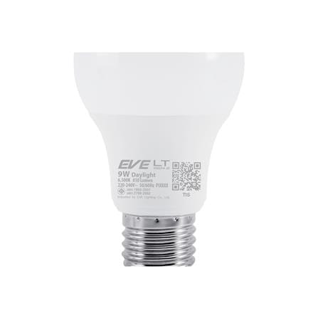 หลอด LED EVE A60 GEN2 9 วัตต์ DAYLIGHT E27 แพ็ก 2 ชิ้น_4