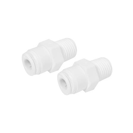 ข้อต่อตรงเกลียวนอกเครื่องกรองน้ำ DEXZON SPEED FIT 1/4 นิ้ว_0
