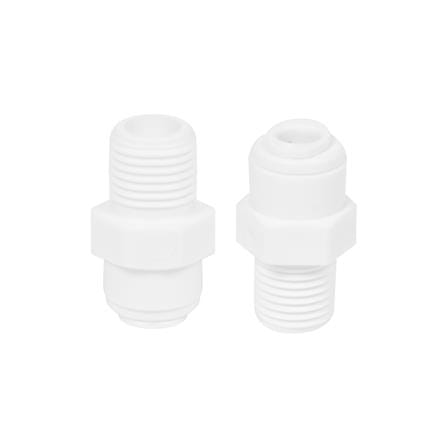 ข้อต่อตรงเกลียวนอกเครื่องกรองน้ำ DEXZON SPEED FIT 1/4 นิ้ว_1