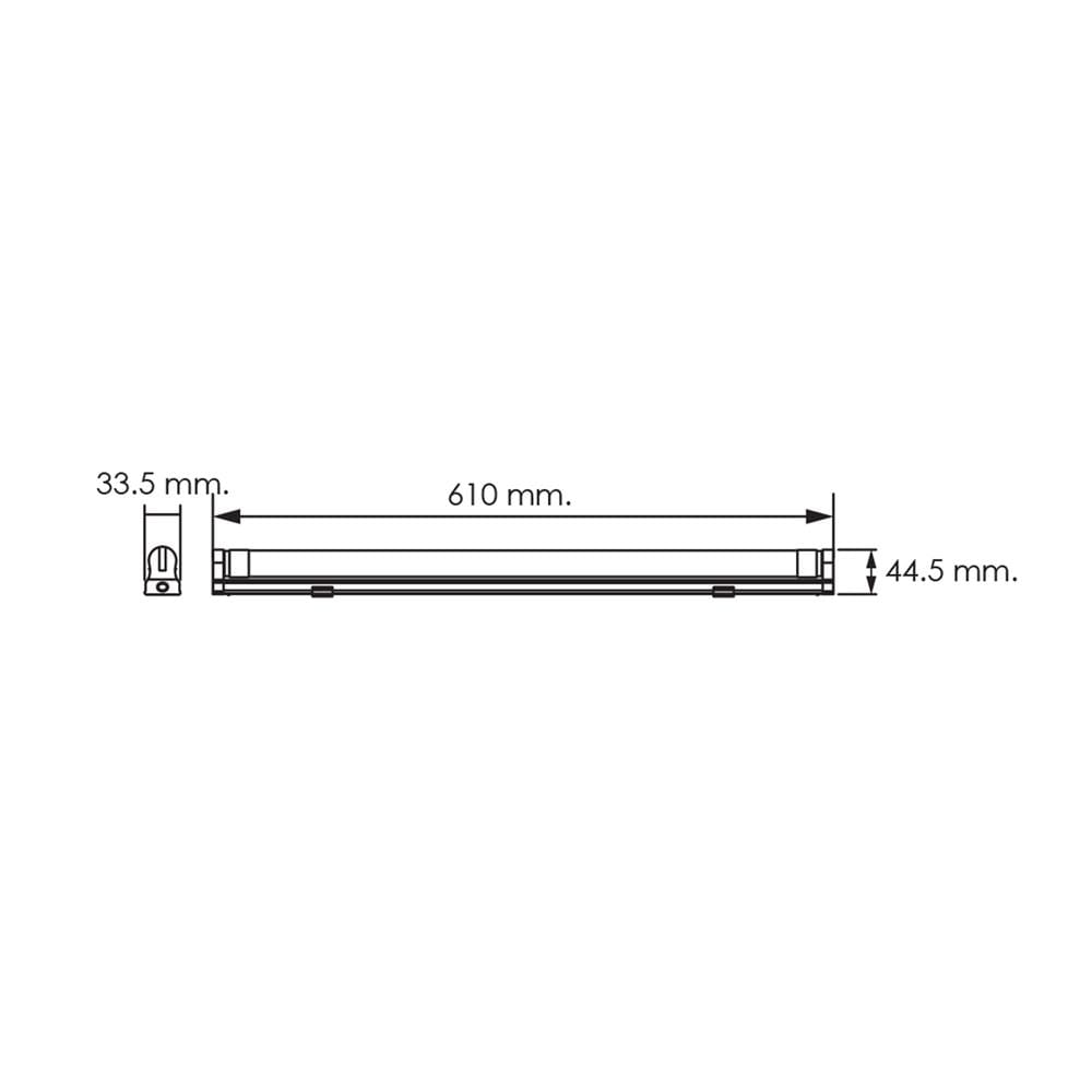 ชุดรางนีออน LED LEKISE T8 PERFECT MAX PFE5 9 วัตต์ DAYLIGHT