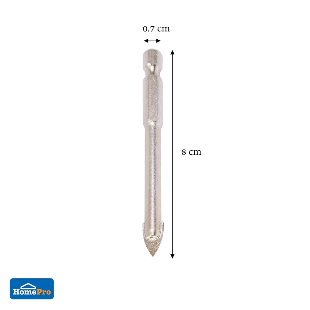 ดอกเจาะกระเบื้อง MATALL DRILL BIT FOR TILE 7.0 7.0X80 มม.