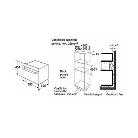 เตาอบฝังดิจิทัล TEKA MC 32 B (COMBI)_2