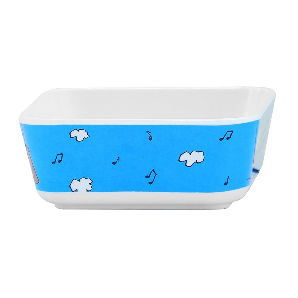 ชามเมลามีนเหลี่ยม 4.5" SUPERWARE SNOOPY BAM BAM
