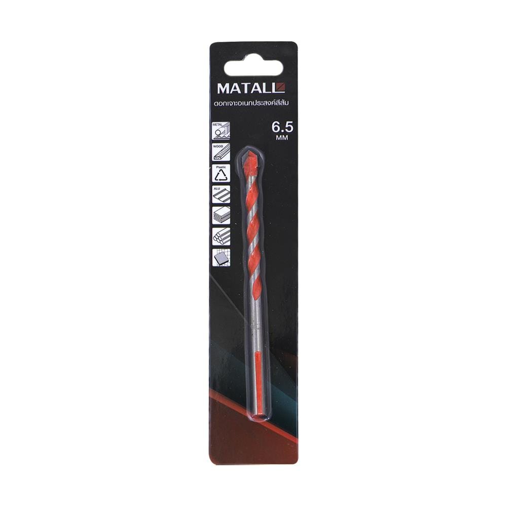 ดอกเจาะอเนกประสงค์ MATALL UTILITY DRILL BIT 6.5 6.5X100 มม.