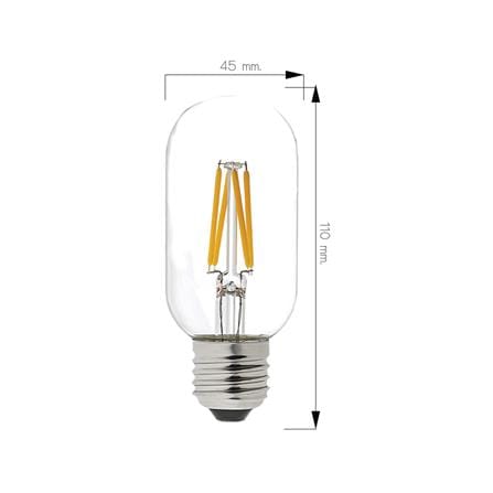 หลอด LED NAGAS FILAMENT T45 4 วัตต์ WARMWHITE E27_4