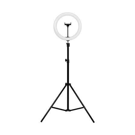 ไฟวงแหวน ตั้งพื้น LED CARINI BO-BT21D สีขาว/ดำ
