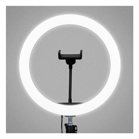 ไฟวงแหวน ตั้งโต๊ะ LED CARINI BO-BT22D สีขาว/ดำ_2