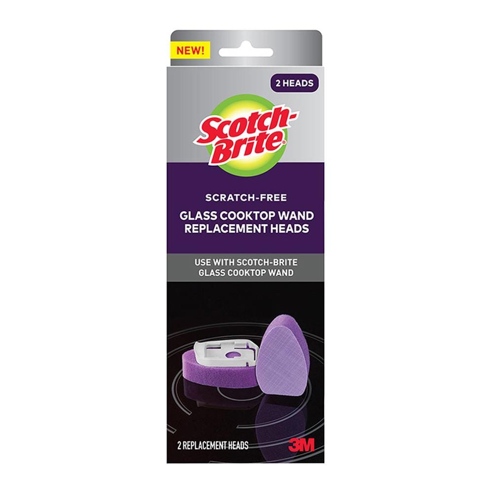 อะไหล่แปรงสำหรับทำความสะอาดเตาไฟฟ้า SCOTCH-BRITE 5 นิ้ว สีม่วง