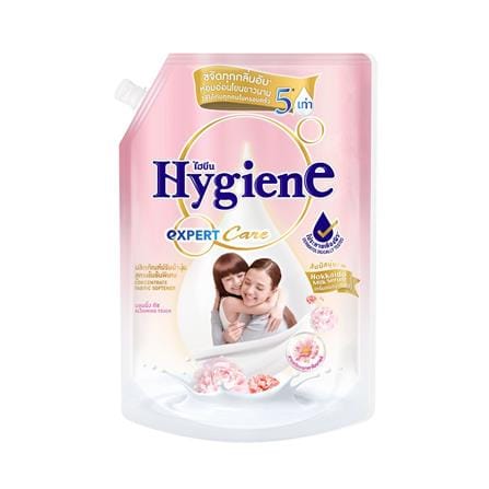 น้ำยาปรับผ้านุ่มสูตรเข้มข้น HYGIENE เอ็กซ์ เพิร์ท แคร์ 1 ลิตร กลิ่นบลูมมิ่ง ทัช_0