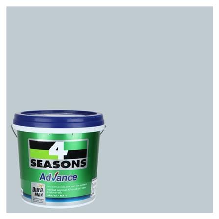 สีน้ำทาภายใน ชนิดด้าน TOA 4 SEASONS ADVANCE BASE A 8267 สี QUIET SENTIMENT 9 ลิตร_0