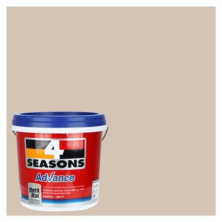 สีน้ำทาภายนอก TOA 4 SEASONS ADVANCE 8778 สี WALNUT CREAM ด้าน 2.5 แกลลอน_0