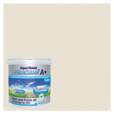 สีน้ำทาภายใน TOA SUPERSHIELD DURACLEAN A PLUS #8499 สี MEADOW DAY กึ่งเงา 2.5 แกลลอน_0