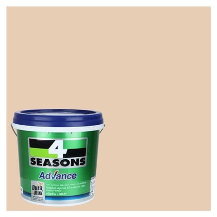 สีน้ำทาภายใน ชนิดด้าน TOA 4 SEASONS ADVANCE BASE A 8570 สี REGINA BEACH 9 ลิตร_0