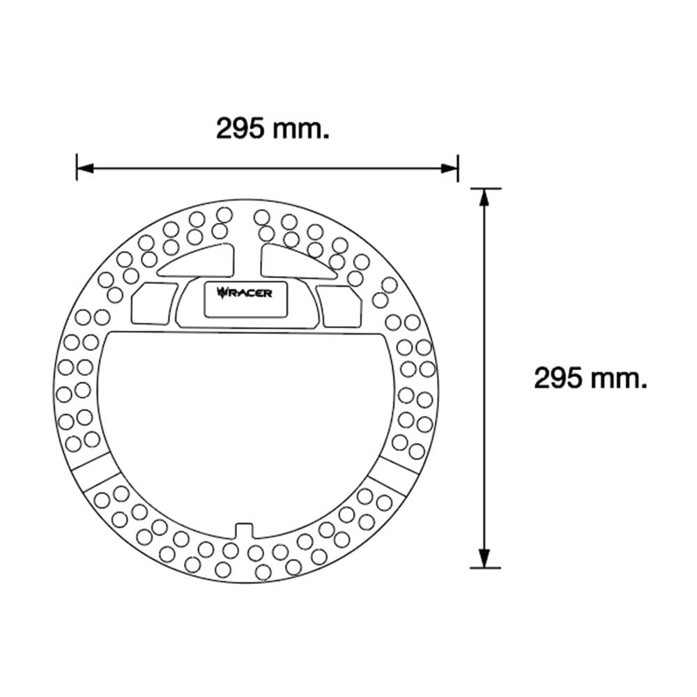 หลอด LED RACER MAGNET 3 COLORS ULTRA WIDE 36 วัตต์ COOLWHITE DAYLIGHT WARMWHITE