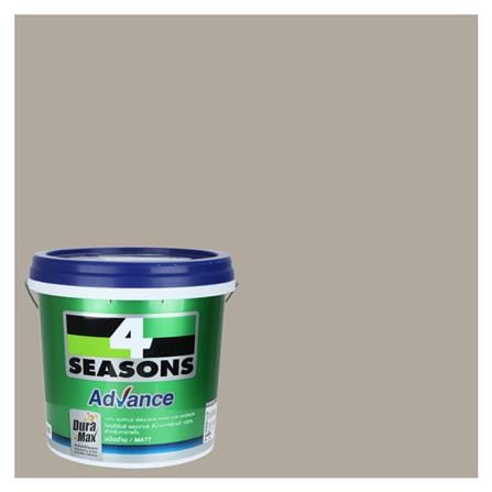 สีน้ำทาภายใน ชนิดด้าน TOA 4 SEASONS ADVANCE BASE B 8441 สี ZANZIBAR 9 ลิตร_0