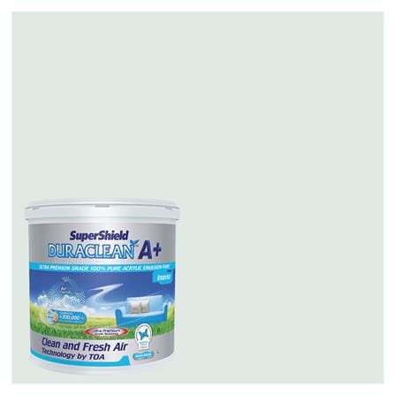 สีน้ำทาภายใน TOA SUPERSHIELD DURACLEAN A PLUS #7484 สี BAY CRUISE กึ่งเงา  2.5 แกลลอน_0