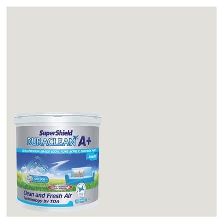สีน้ำทาภายใน TOA SUPERSHIELD DURACLEAN A PLUS #8300 สี SNOWFLAKE CONFETTI กึ่งเงา 2.5 แกลลอน_0