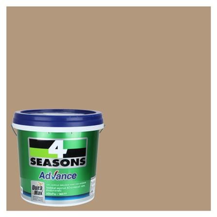 สีน้ำทาภายใน ชนิดด้าน TOA 4 SEASONS ADVANCE BASE C 8544 สี UNDER COVER 9 ลิตร