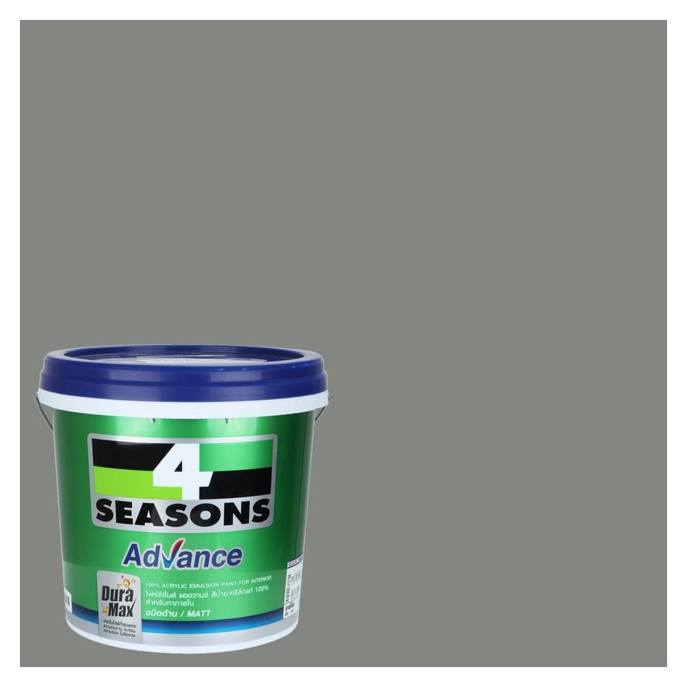 สีน้ำทาภายใน ชนิดด้าน TOA 4 SEASONS ADVANCE BASE C 8314 สี WINTRY SKY 9 ลิตร