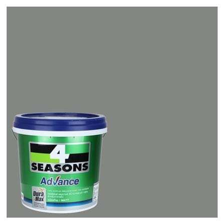 สีน้ำทาภายใน ชนิดด้าน TOA 4 SEASONS ADVANCE BASE C 8314 สี WINTRY SKY 9 ลิตร_0