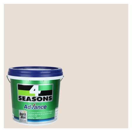 สีน้ำทาภายใน ชนิดด้าน TOA 4 SEASONS ADVANCE BASE A 8780 สี SOUTHERN SAND 9 ลิตร