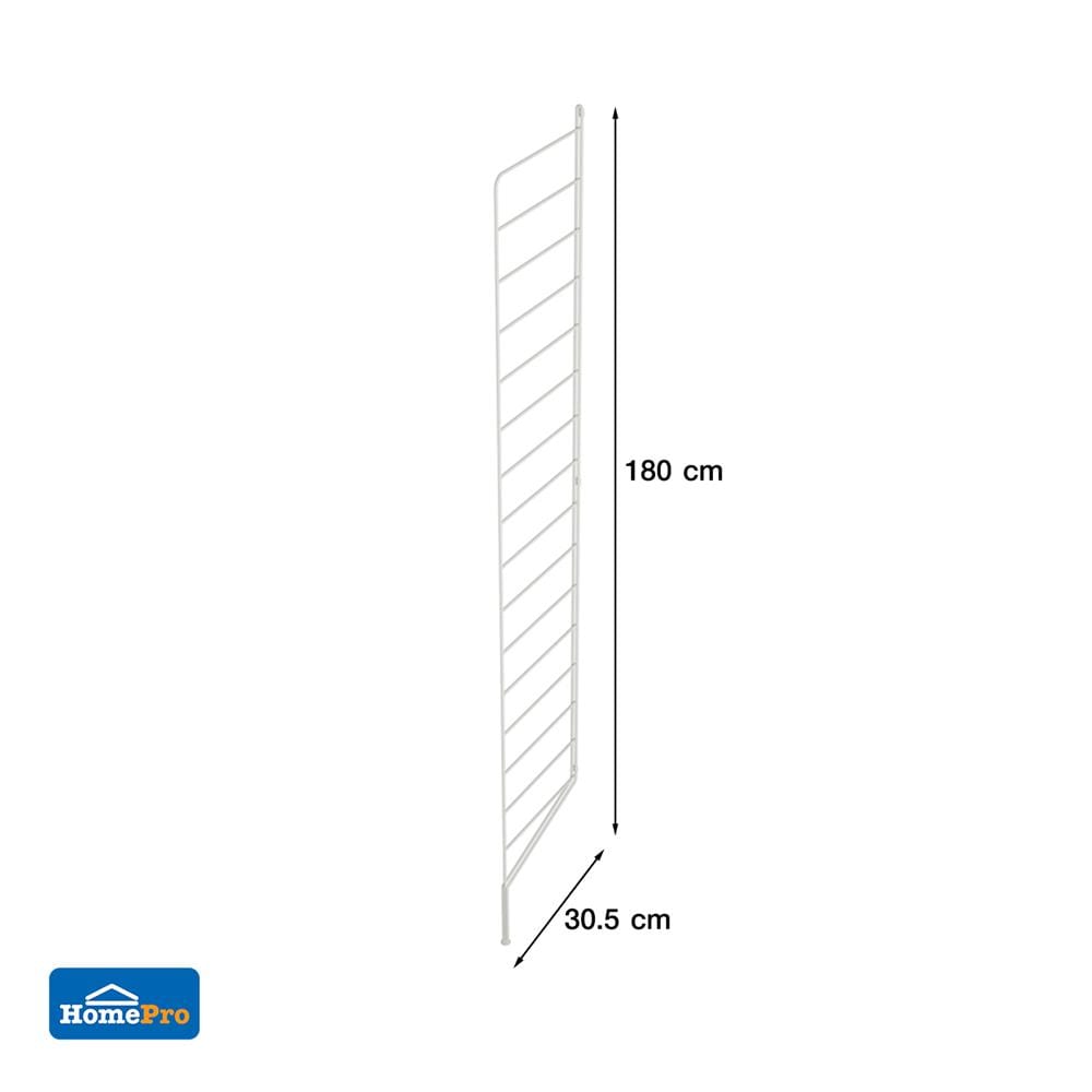 โครงรับชั้น STACKO COZI 1.5X30.5X180 ซม. สีขาว