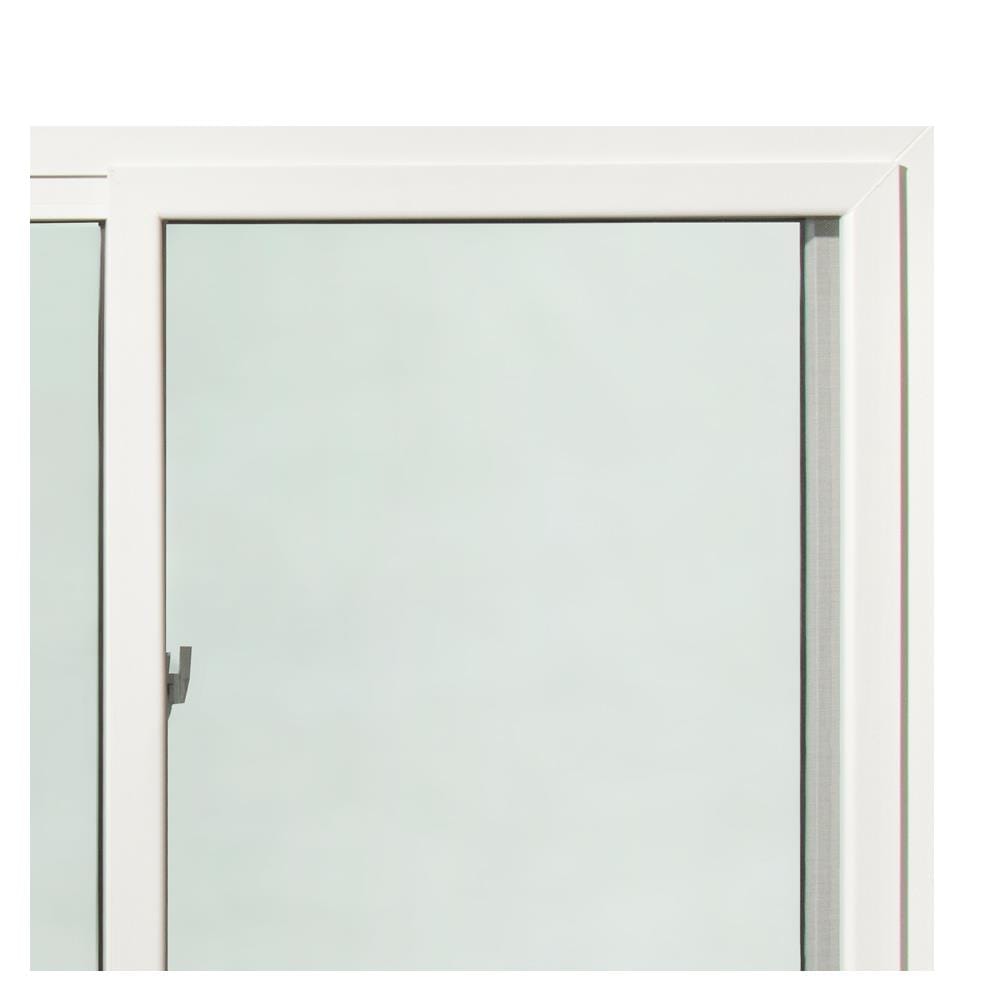 หน้าต่างบานเลื่อน UPVC S-S มุ้ง HOFFEN 150X110 ซม. สีขาว