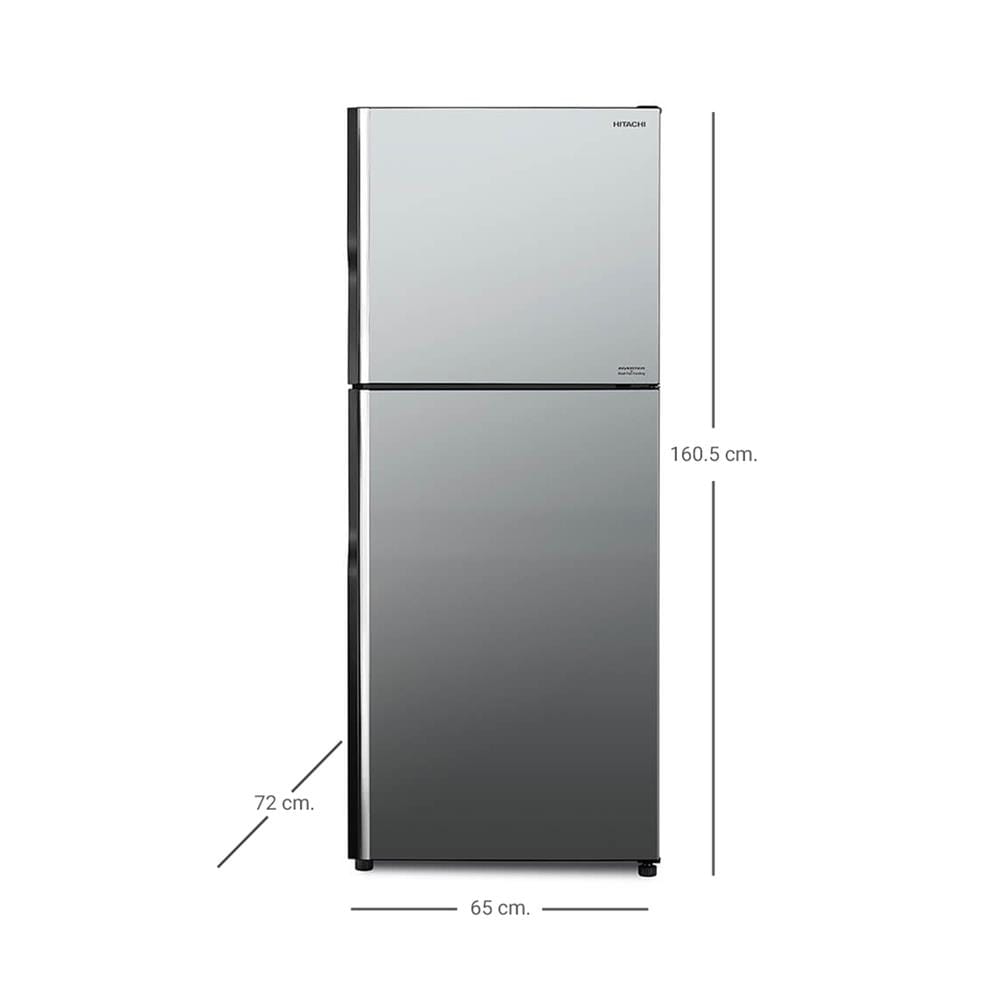 ตู้เย็น 2 ประตู HITACHI RVGX350PF-1MIR 12 คิว กระจกเงา อินเวอร์เตอร์