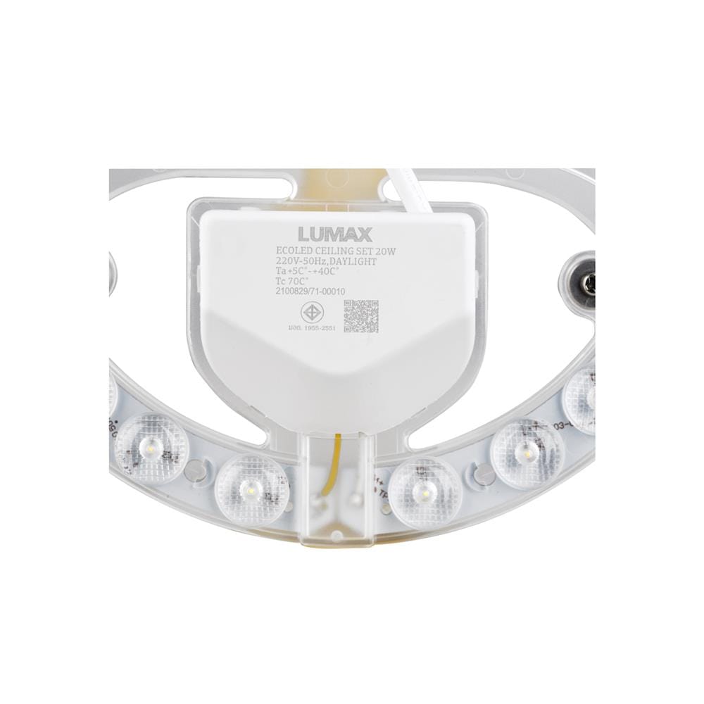 หลอด LED LUMAX CEILING SET ECO PLUS 20 วัตต์ DAYLIGHT