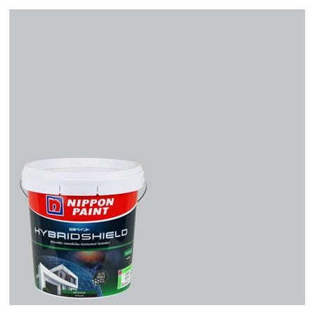 สีน้ำทาภายใน ชนิดกึ่งเงา NIPPON PAINT HYBRIDSHIELD BASE A NPN1978P สี PEWTER GRAY 9 ลิตร_0