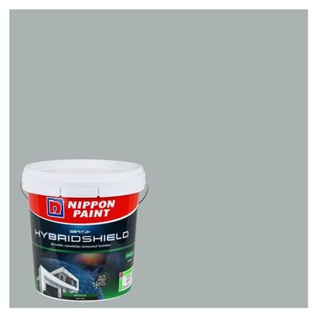 สีน้ำทาภายใน ชนิดกึ่งเงา NIPPON PAINT HYBRIDSHIELD BASE A NPN1993P สี WEATHERBELL 9 ลิตร_0