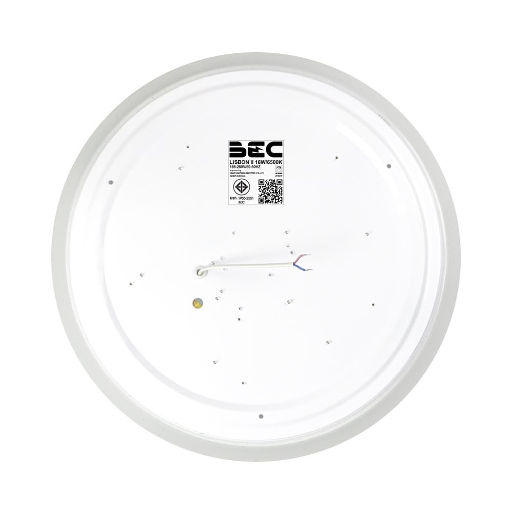 ไฟเพดาน LED BEC LISBON II 13 นิ้ว 18 วัตต์ DAYLIGHT สีขาว