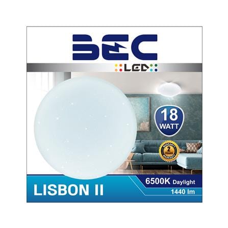 ไฟเพดาน LED BEC LISBON II 13 นิ้ว 18 วัตต์ DAYLIGHT สีขาว_2