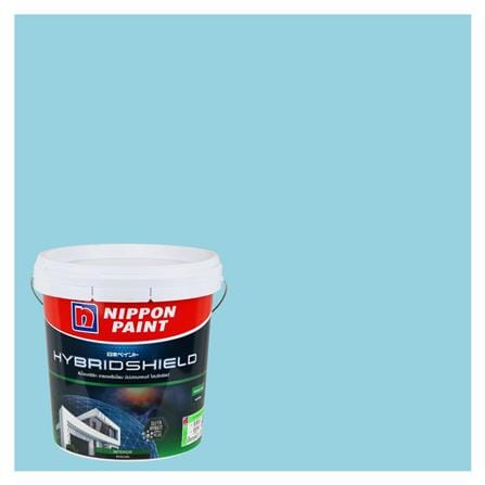 สีน้ำทาภายใน ชนิดกึ่งเงา NIPPON PAINT HYBRIDSHIELD BASE A NPBGG1573P สี BLUE JIVE 9 ลิตร_0