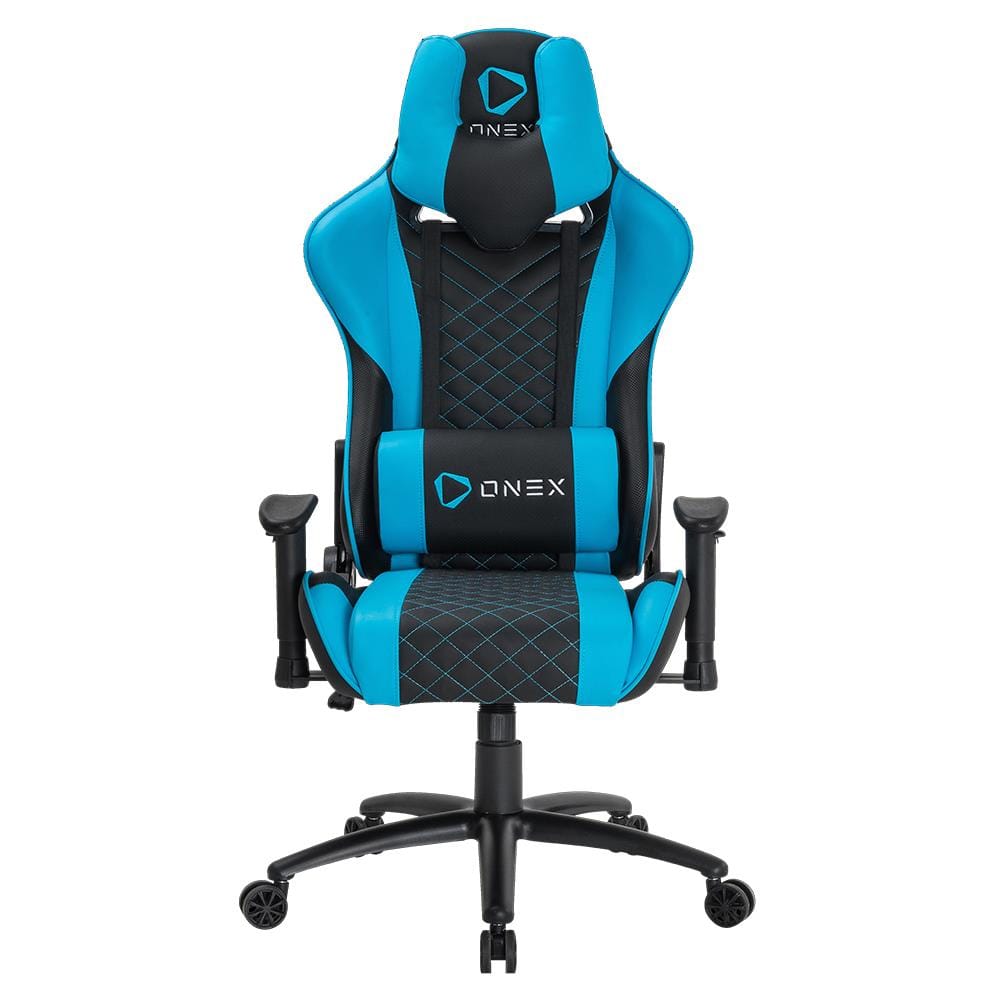 D.I.Y เก้าอี้เกมมิ่ง ONE-X GX3 สีดำ/ฟ้า