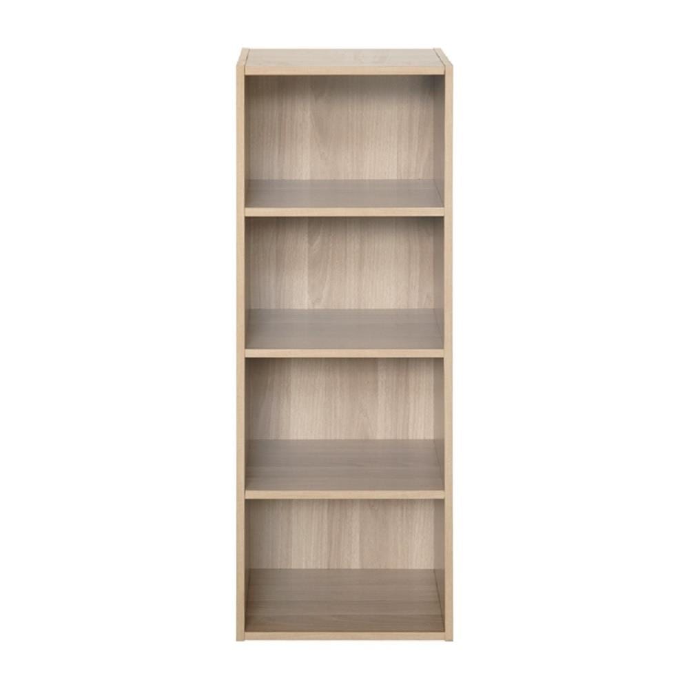 ตู้เตี้ยบานโล่ง 4 ช่อง FURDINI FINN 40 ซม. สีไวท์โอ๊ค