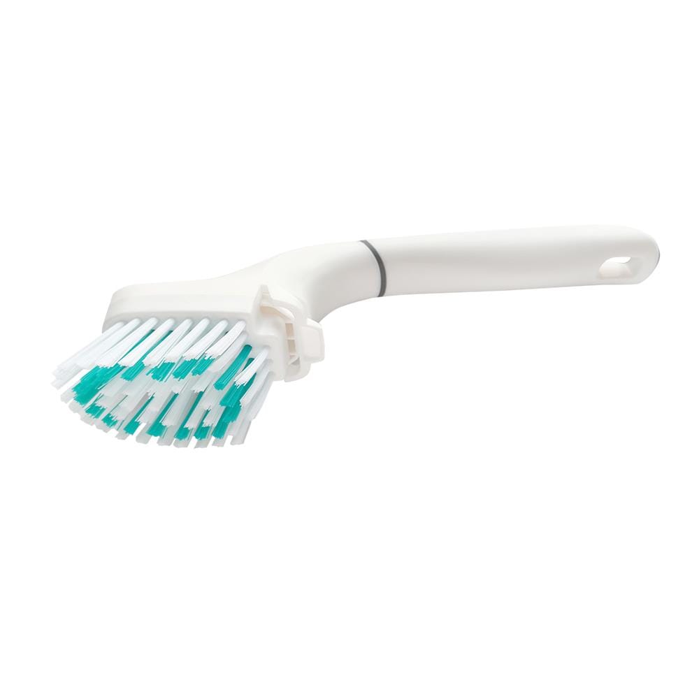 แปรงขัดพื้นห้องน้ำพร้อมด้ามจับ SCOTCH-BRITE ANTIBACTERIAL สีขาว