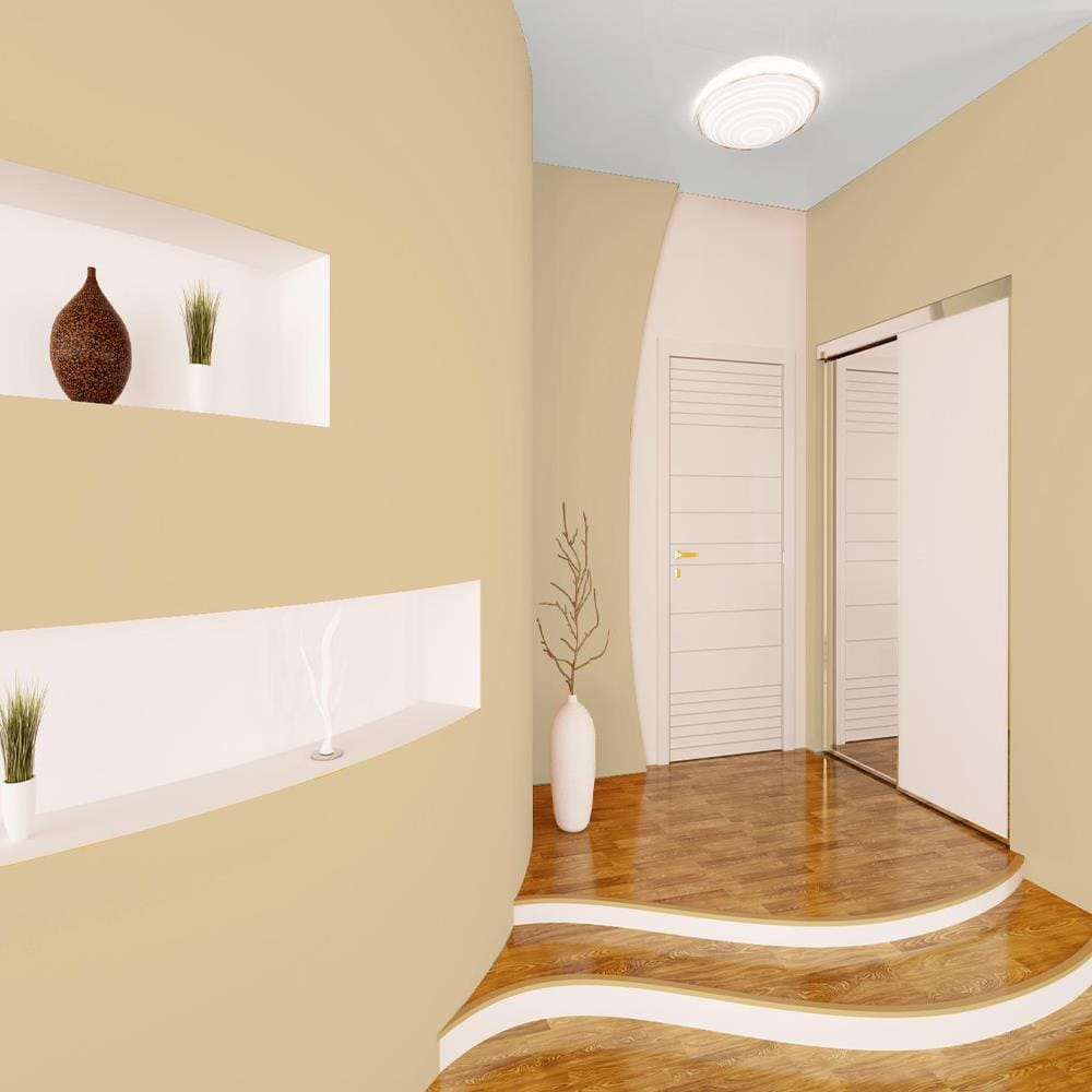 สีน้ำทาภายใน ชนิดกึ่งเงา TOA SHIELD-1 NANO BASE A 8522 สี SKIN LIGHT 9 ลิตร