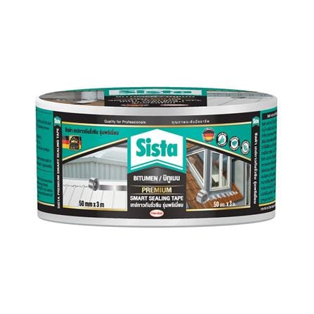 เทปกาวบิทูเมน SISTA 0.05X3 ม. สีดำ_0