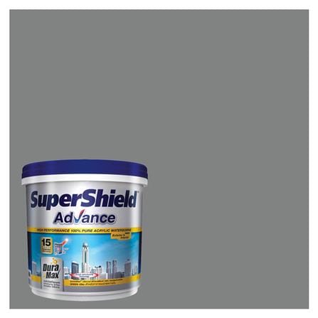 สีน้ำทาภายนอก TOA SUPERSHIELD ADVANCE 8304 สี GREY MATTERS เนียน 9 ลิตร_0