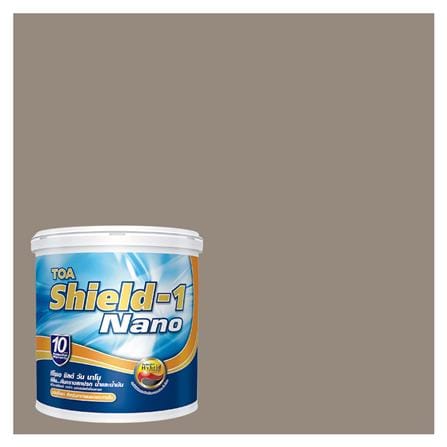 สีน้ำทาภายนอก ชนิดกึ่งเงา TOA SHIELD-1 8760 สี OLD ENGLISH CASTLE 2.5 แกลลอน_0