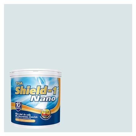 สีน้ำทาภายนอก ชนิดกึ่งเงา TOA SHIELD-1 7372 สี PHANTOM LAKE 2.5 แกลลอน_0