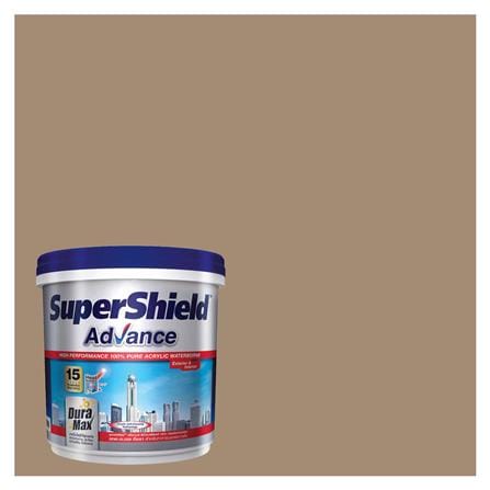 สีน้ำทาภายนอก ชนิดกึ่งเงา TOA SUPERSHIELD ADVANCE 8551 สี POCAHONTAS 9 ลิตร_0
