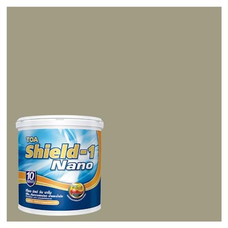สีน้ำทาภายนอก TOA SHIELD-1 8480 สี HEAD OF THE BEACH กึ่งเงา 2.5 แกลลอน_0