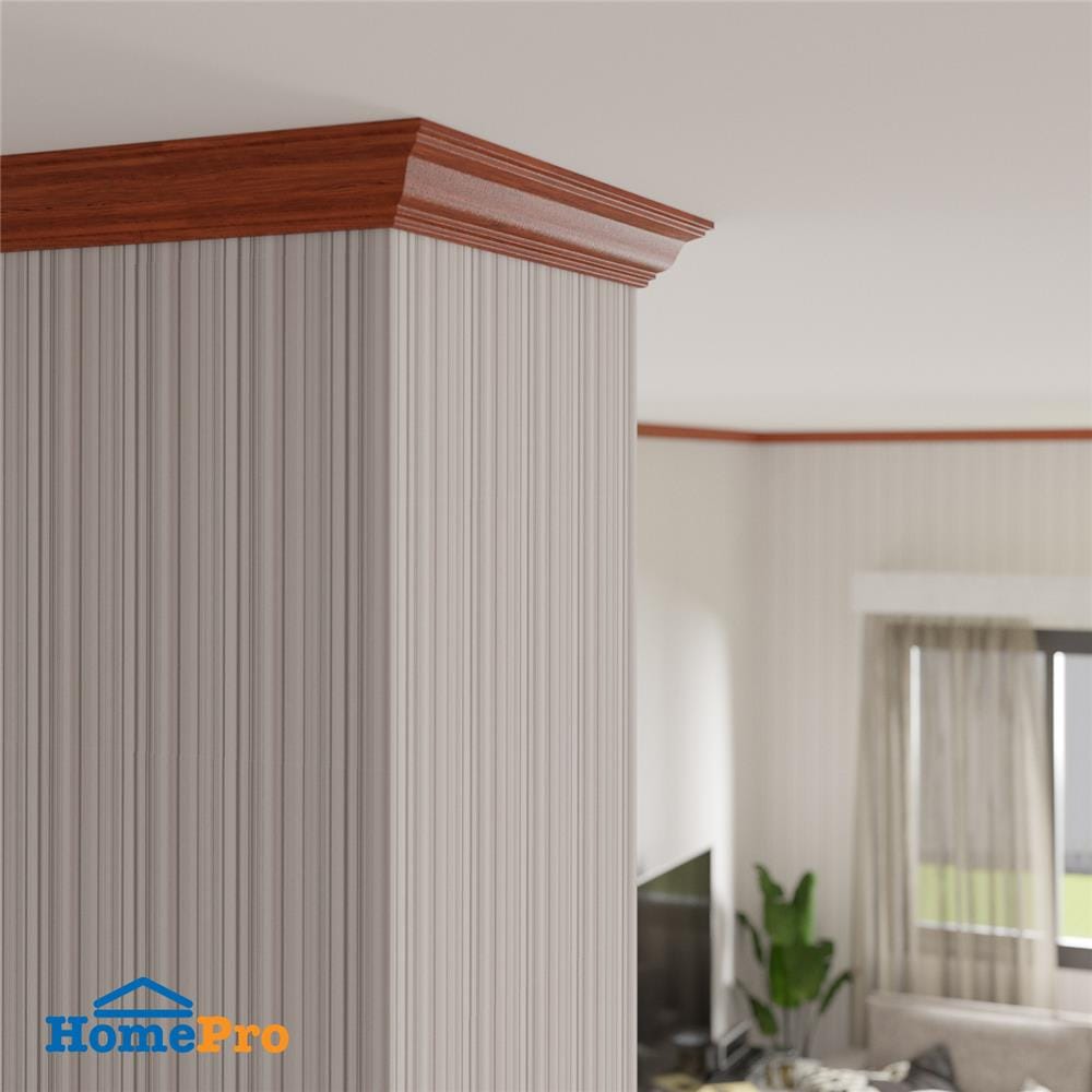 บัวฝ้าPS CROBERN-2401 6.5x300x1 ซม. สีสัก