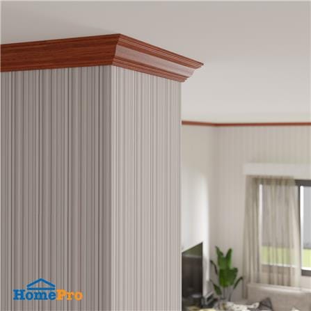 บัวฝ้าPS CROBERN-2401 6.5x300x1 ซม. สีสัก_4