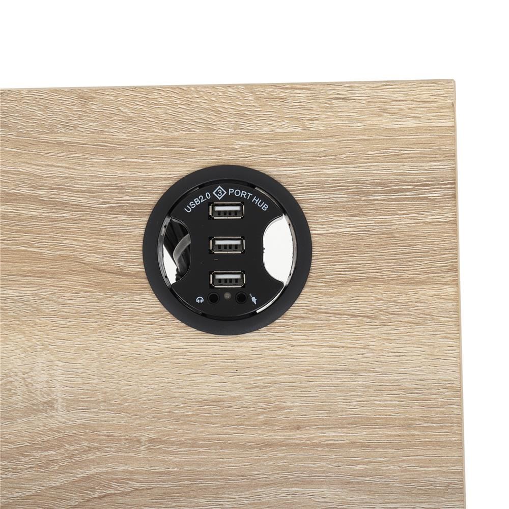 โต๊ะทำงาน FURDINI PULZAR 150 ซม. สี LIGHT OAK